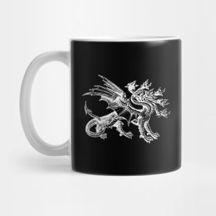 Mythical Heraldic Hydra Mug